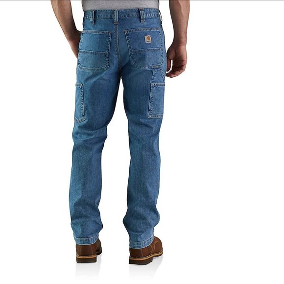 Carhartt Relaxed Fit Men's Carpenter Utility Jeans  36 - Picture 2 of 6